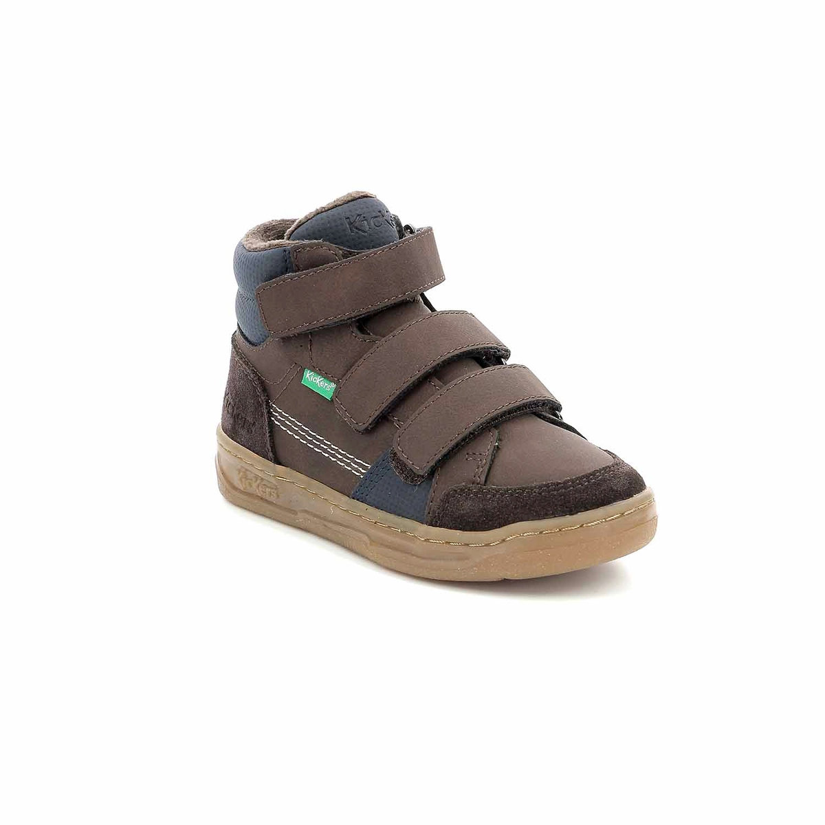 Kickers 948031-30 Stivali Da Ragazza – Pelle, Fodera In Pelle, Suola Gomma, Chiusura Cerniera