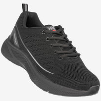 Sneakersy Męskie Buty Sportowe Do Biegania DK Czarne Dozer-2 Czarny 45 DK