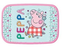 Śniadaniówka Lunchbox Pudełko Pojemnik Na Jedzenie Przekąski Peppa Pig