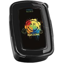 ŚNIADANIÓWKA PUDEŁKO ŚNIADANIOWE POJEMNIK DO SZKOŁY PASO SMILEY WORLD EMOJI Paso
