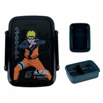 Śniadaniówka z przegródką do szkoły  420 ml NARUTO KITE