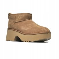 Śniegowce skórzane UGG W Classic Ultra Mini New Heights 1158311-CHE11 39 UGG