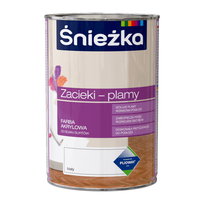 Śnieżka Zacieki - plamy Farba akrylowa do ścian i sufitów 1 L