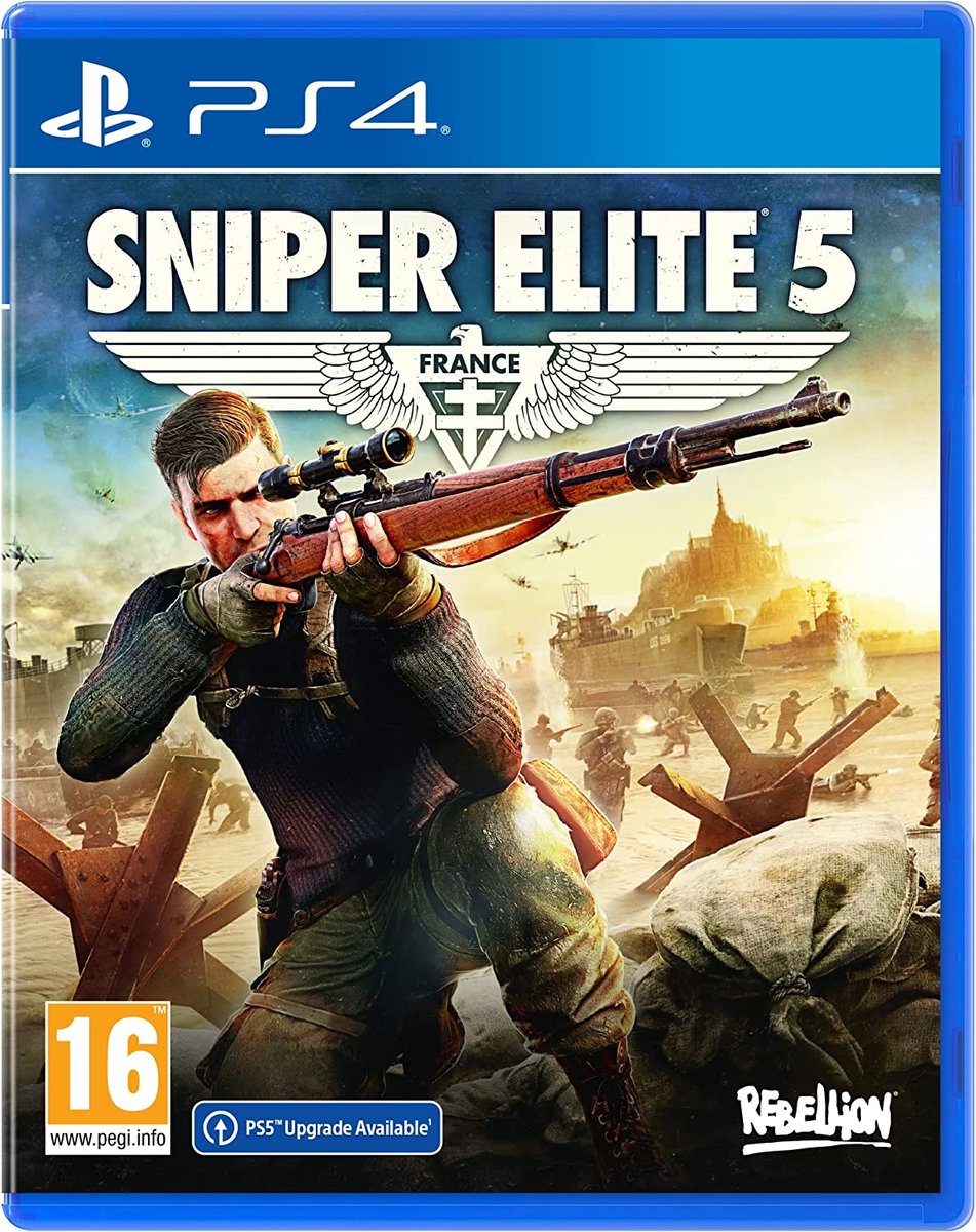 Фото - Гра Sniper Elite 5 PL/ENG, PS4