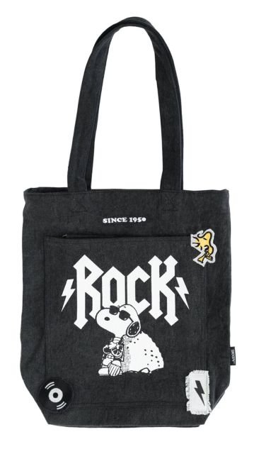 Фото - Шкільний рюкзак (ранець) ROCK Snoopy  - torba bawełniana 