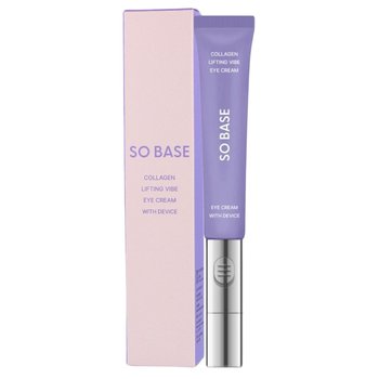 SO BASE Collagen Lifting Vibe Eye Cream with Device 15 ml - Liftingujący krem pod oczy z aplikatorem wibrującym - Inna marka