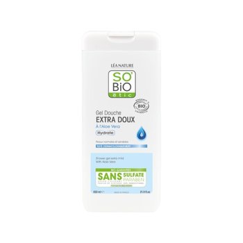 So Bio, ultra delikatny żel pod prysznic Bio Aloes bez sulfate, 650 ml - So Bio