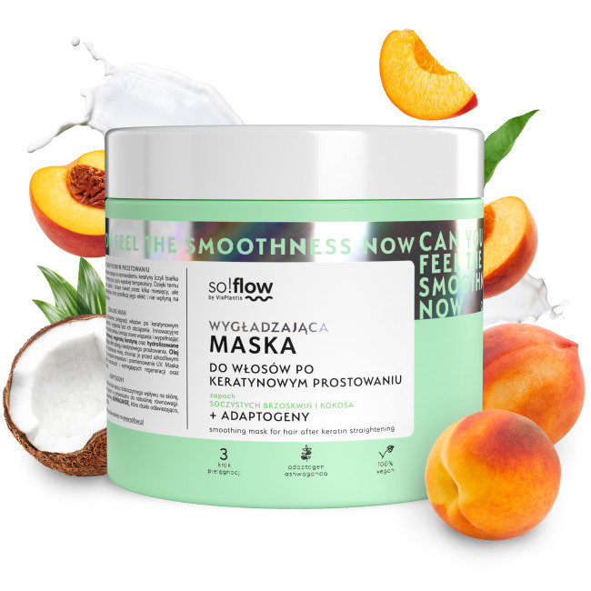 Empik So!flow MASKA WYGŁADZAJĄCA do WŁOSÓW PROTEINY po Keratynowym PROSTOWANIU 400ML