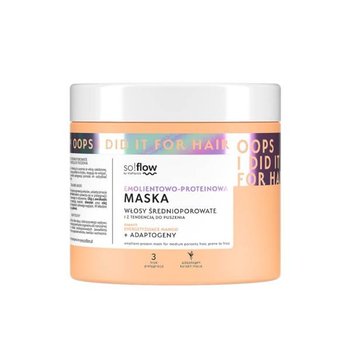 SO!Flow, Oops I Did It For Hair, Maska Do Włosów Średnioporowatych, 400ml - So!Flow