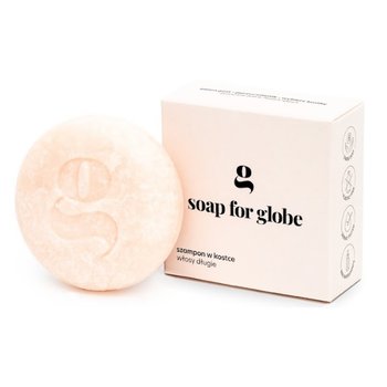 Soap For Globe, Szampon Do Włosów Długich, Long & Shiny, 80g - Soap for globe