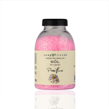 Soap&Friends, Drobnoziarnista sól do kąpieli Passiflora, 250 g - Soap&Friends