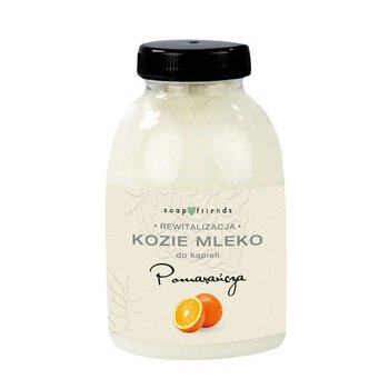 Soap&Friends, Kozie mleko do kąpieli Pomarańcza, 250 g - Soap&Friends