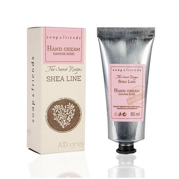 Soap&Friends, Shea Line krem do rąk Róża, 80 ml - Soap&Friends