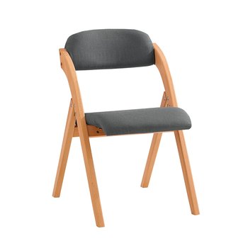 SoBuy Krzesła składane drewniane Salon Biuro FST92-SG - SoBuy