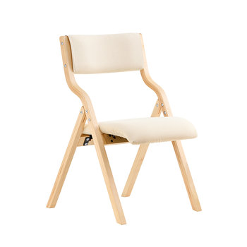 SoBuy Krzesło składane, drewnian FST40-W - SoBuy