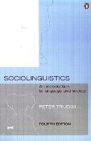 Sociolinguistics Trudgill Peter