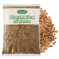 SOCZEWICA ZIELONA 1 KG NATURALNA VEGE LESTELLO Lestello
