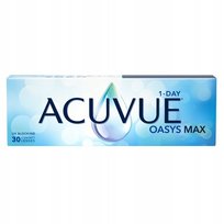 Soczewki kontaktowe Acuvue Oasys MAX 1-Day 30 szt. BC:8.5 Moc: -2,00