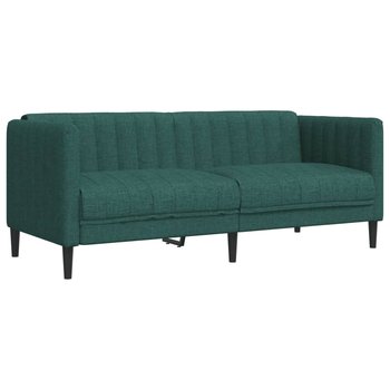 Sofa 2-osobowa ciemnozielona 176x76,5x74,5cm - Zakito Europe