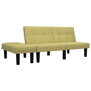 Sofa 2-osobowa vidaXL, zielona - vidaXL