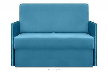 Sofa 2 z funkcją spania niebieska PEDATU Konsimo - Konsimo