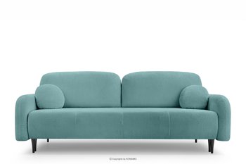 Sofa 3 boho błękitny DL NUBES Konsimo - Konsimo