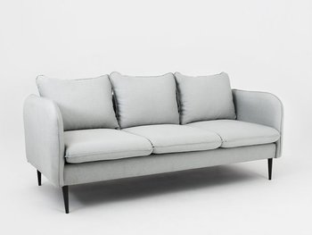 Sofa 3-osobowa INSTIT POSH BLACK, szara, 90x2050x89 cm - Instit