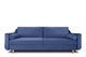 Sofa 3 SATEO *granatowy, 230x80x100, tkanina  - Konsimo