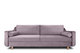 Sofa 3 SATEO *różowy, 230x80x100, tkanina  - Konsimo