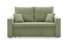 Sofa Aikido Z Funkcją Spania Rozkładana Sztruksowa Wersalka Poso Oliwkowa