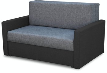 Sofa Amerykanka Rozkładana Tedi 2 D21 - Czarny/Grafit | Sawana S522/Sawana S518 - BIRD Meble