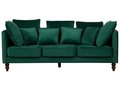 Sofa BELIANI Fenstad, 3-os., zielona, 93x200x95 cm - Beliani