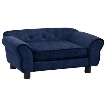 Sofa dla psa i kota Pluszowa Niebieska 72x45x30cm - Inna marka
