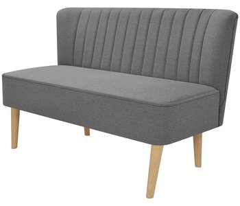 Sofa ELIOR Shelly, jasnoszara, 77x117x55,5 cm - Elior
