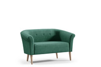 Sofa ESPERO z guzikami  styl skandynawski welur Inna marka