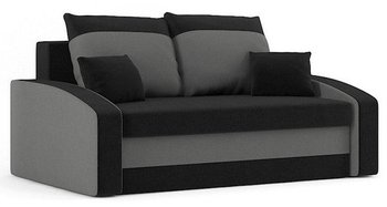 Sofa Hewlet z Funkcją Spania Łóżko Rozkładana, Czarny-Szary - Adams Group