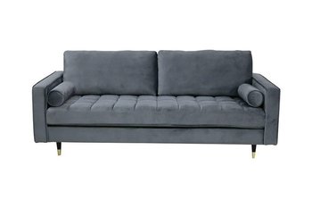 Sofa INVICTA INTERIOR Cozy, ciemnoszara, 90x225x95 cm - Invicta Interior