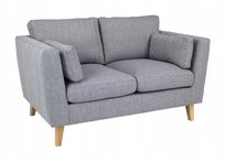Sofa kanapa Aida 2-osobowa skandynawska szara - wygodna i stylowa do salonu
