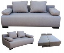Sofa, kanapa rozkładana do spania na sprężynach Maja Plus Meblobol