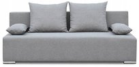 Sofa Kanapa Rozkładana Z Funkcją Spania Pojemnik Na Pościel Style Szara BIRD Meble