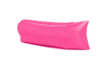 SOFA łóżko leżak na powietrze różowy 230x70cm - ikonka