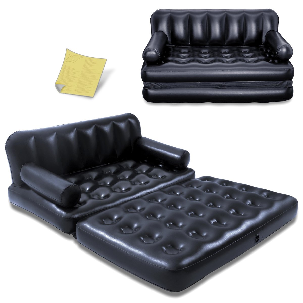Sofa materac dmuchany łóżko dwuosobowe 188x152 cm Bestway 75054