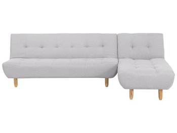 Sofa narożna BELIANI Alsten, jasnoszara, 83x182x80 cm - Beliani