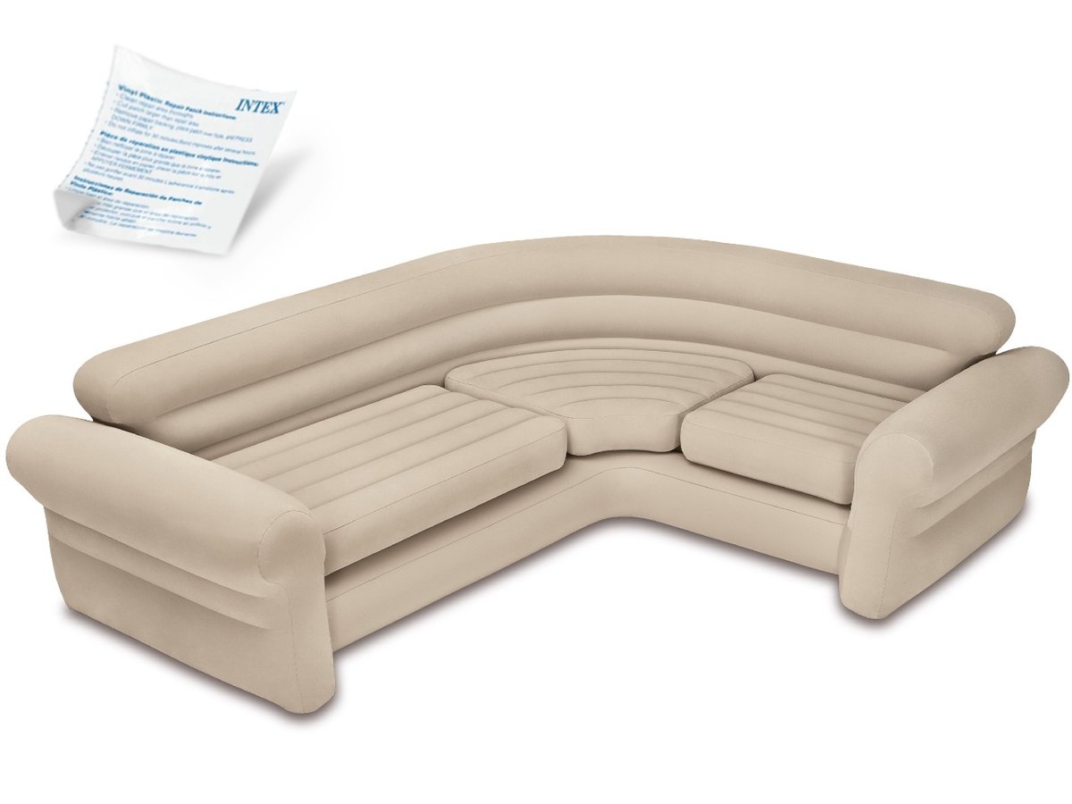 Sofa narożna dmuchana Air Bed Corner 203x257x76 cm Intex 68575