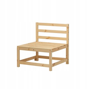 Sofa Ogrodowa Drewniana na Taras Balkon Sosnowa Elegancka Wodoodporna - inna (Inny)