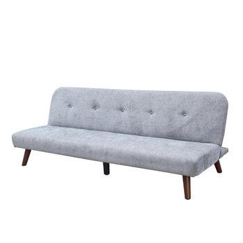 Sofa RINKO sofa 3-osobowa, z funkcją spania, ciemnoszara 195x81x74 cm HOMLA - Homla
