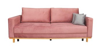 Sofa Ron z funkcją spania różowa - Intesi