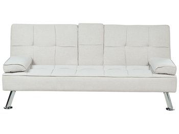 Sofa rozkładana beżowa ROXEN - Beliani