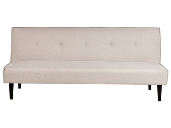 Sofa rozkładana beżowa VISBY - Beliani