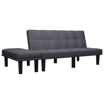 Sofa rozkładana ELIOR Mirja, ciemnoszara, 71x133x73 cm - Elior